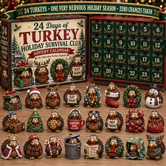 🦃 24 Days of Turkey Holiday Survival Club 🎄