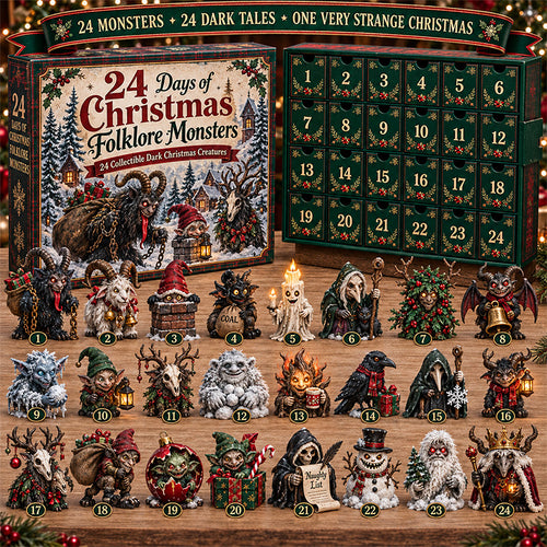👹🎄 24 Days of Christmas Folklore Monsters – 24 Dark Holiday Creatures