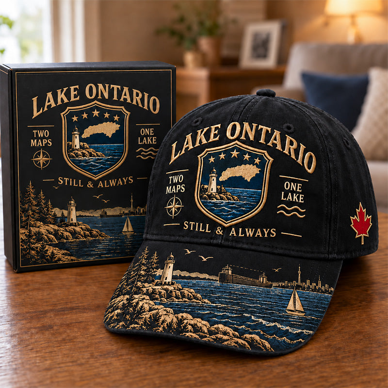 Lake Ontario Still and Always heritage cap with matching presentation box