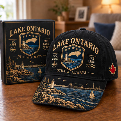🧢🌊 Lake Ontario Still & Always Heritage Cap