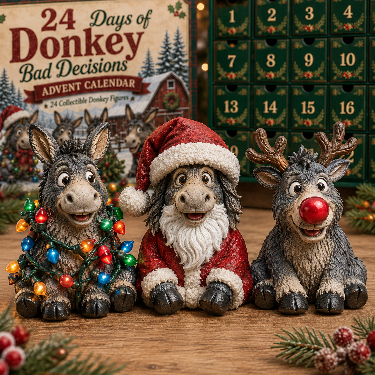 🫏 24 Donkeys. 24 Bad Decisions. Zero Regrets. 😂🎄