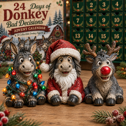 🫏 24 Donkeys. 24 Bad Decisions. Zero Regrets. 😂🎄