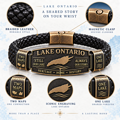 🌊 Lake Ontario Heritage Bracelet