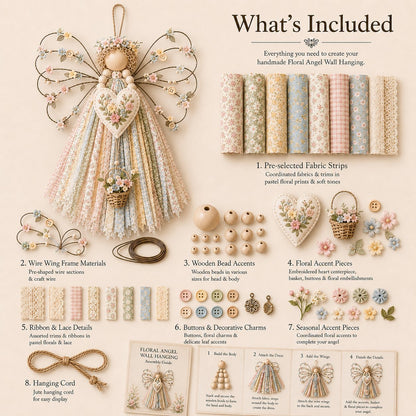 🪽 Angel Fabric Hanging DIY Kit