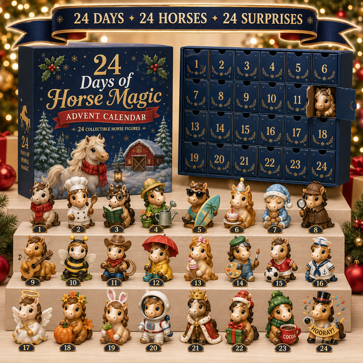 ⏰Limited Stock 50% OFF - 🎄🐾 2026 Dachshund Advent Calendar – 24 Days of Wiener Dog Joy