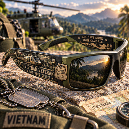 🎖️🇺🇸 Vietnam Veteran Sunglasses – Brothers Forever Tribute Shades