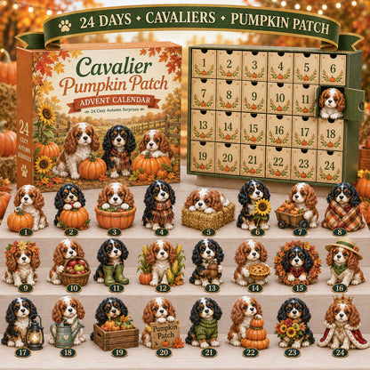 🐾Cavalier Adventures 24-Day Advent Calendar – 6 Themed Collections ✨