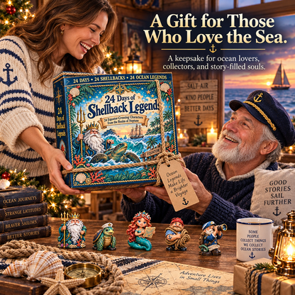 🌊⚓ 24 Days of Shellback Legends – 24 Ocean Characters from the Realm of Neptune