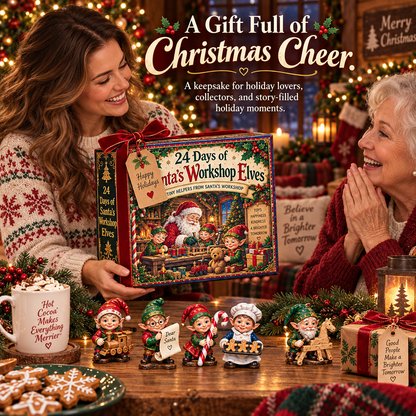 🎅🧝 24 Days of Santa’s Workshop Elves – 24 Tiny Holiday Helpers