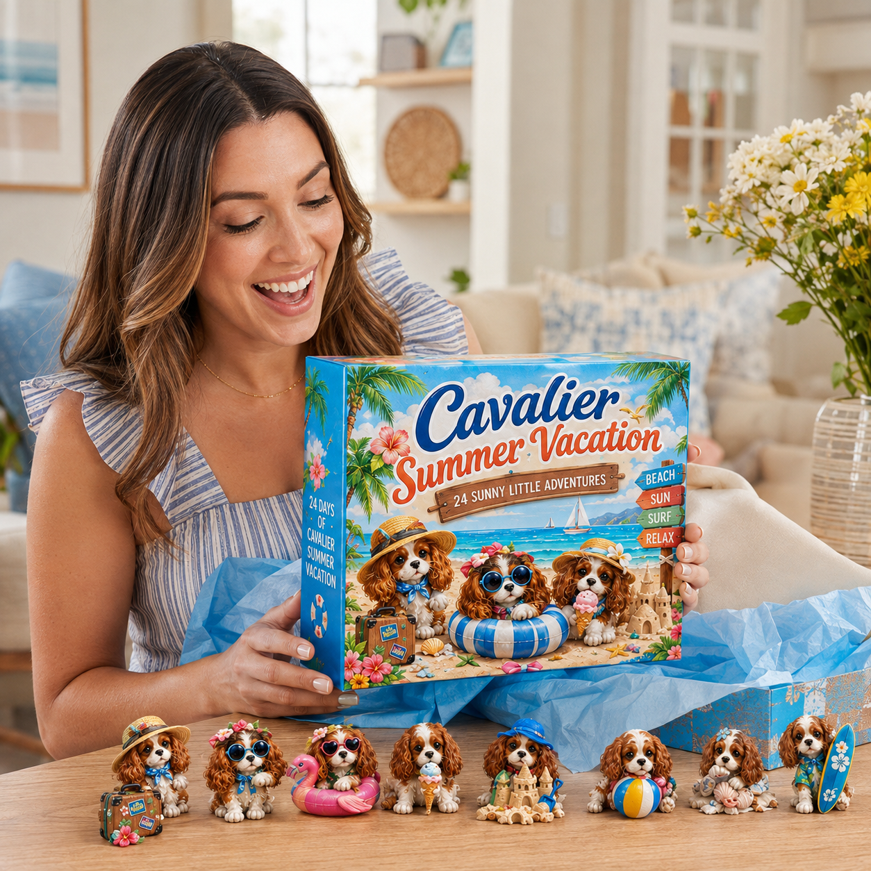 🐾Cavalier Adventures 24-Day Advent Calendar – 6 Themed Collections ✨