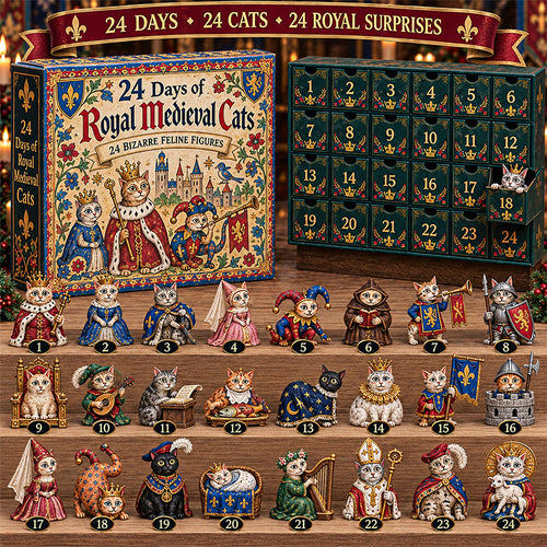 👑🐈 24 Days of Royal Medieval Cats