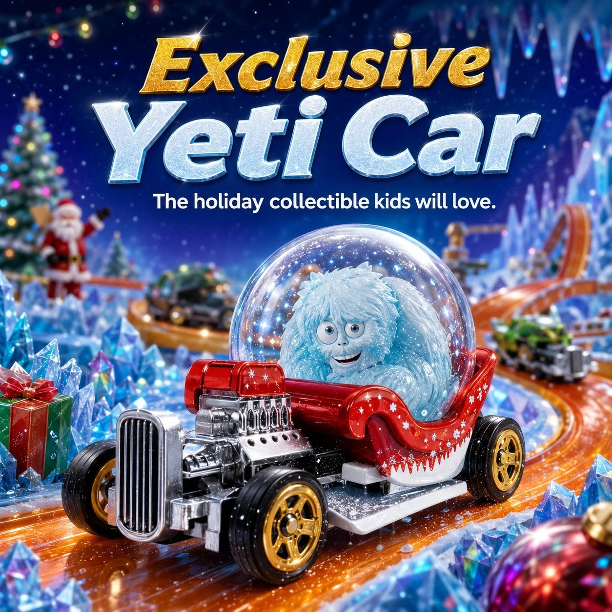 ⚡Hot Sales 49% OFF🔥 2026 Hot Wheels Holiday Advent Calendar🏎️