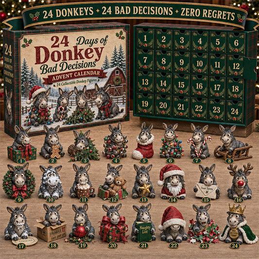 🫏 24 Donkeys. 24 Bad Decisions. Zero Regrets. 😂🎄