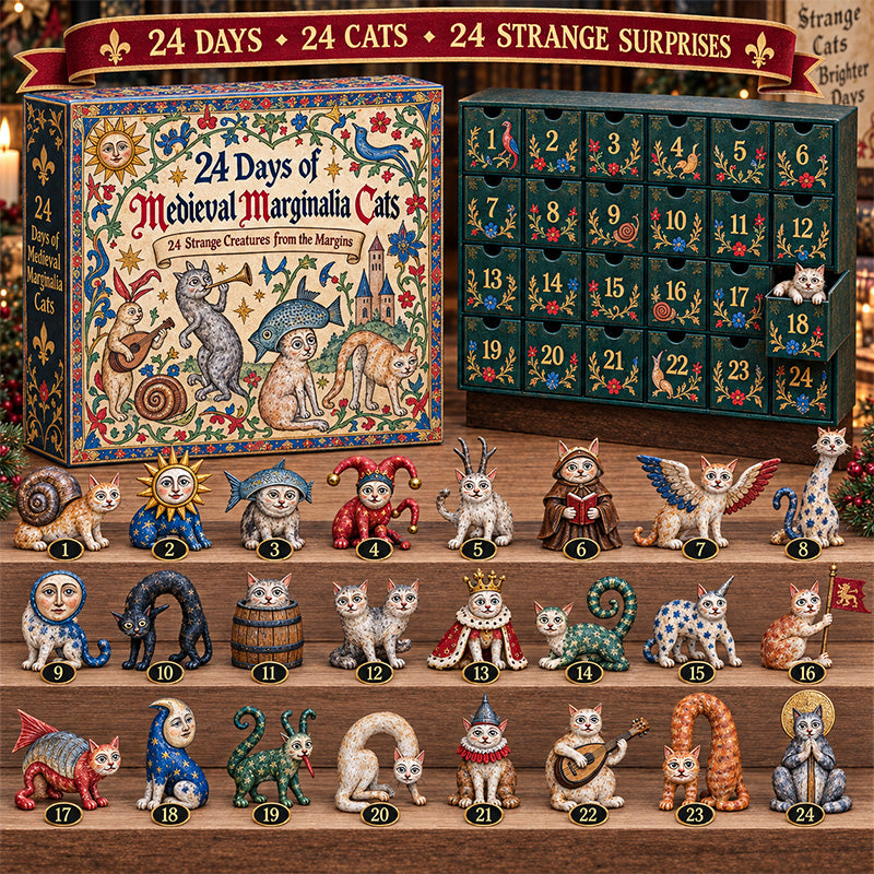 24-day medieval cat collection