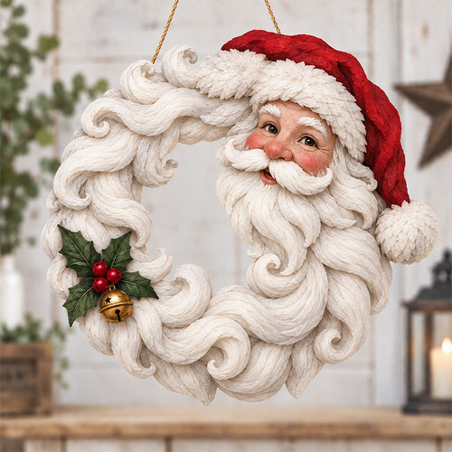 🎅🎄 Santa Beard Christmas Wreath