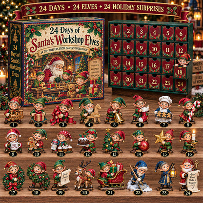 🎅🧝 24 Days of Santa’s Workshop Elves – 24 Tiny Holiday Helpers