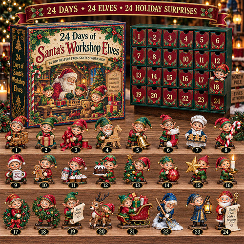 🎅🧝 24 Days of Santa’s Workshop Elves – 24 Tiny Holiday Helpers