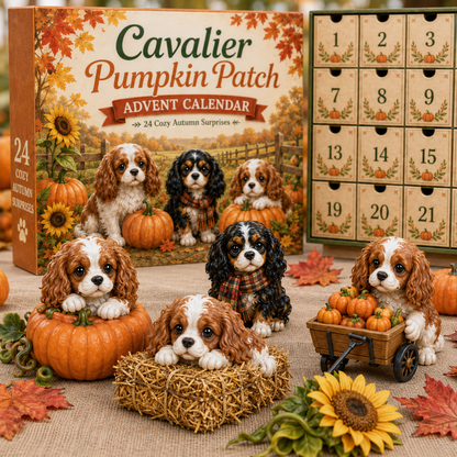 🐾Cavalier Adventures 24-Day Advent Calendar – 6 Themed Collections ✨