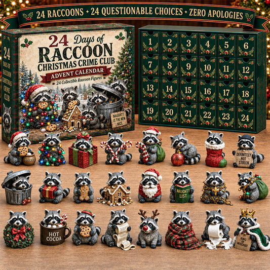 🦝 24 Days of Raccoon Christmas Crime Club 🎄