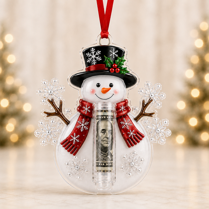 🎁💵 Christmas Cash Holder Ornament — Turn Cash Into a Christmas Surprise