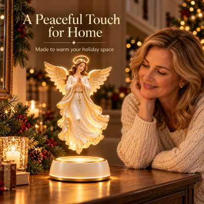 ✨ Angel of Light Levitation™ – Floating Christmas Angel Glow