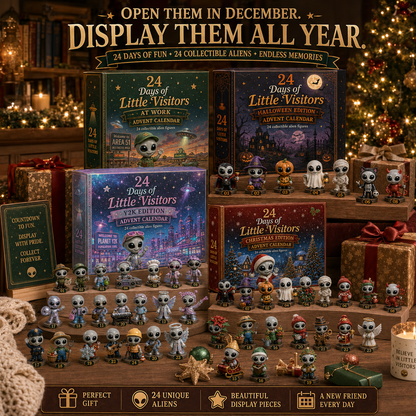 ⏰Limited Stock 50% OFF -👽✨ 2026 Little Visitors Advent Calendar – 24 Days of Alien Surprises