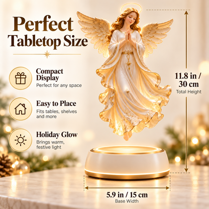✨ Angel of Light Levitation™ – Floating Christmas Angel Glow