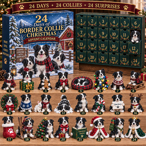 🐾 24 Days of Border Collie Christmas 🎄
