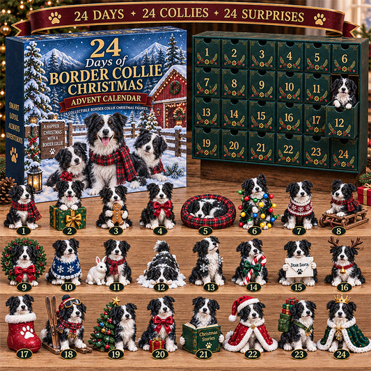 🐾 24 Days of Border Collie Christmas 🎄