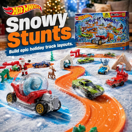 ⚡Hot Sales 49% OFF🔥 2026 Hot Wheels Holiday Advent Calendar🏎️