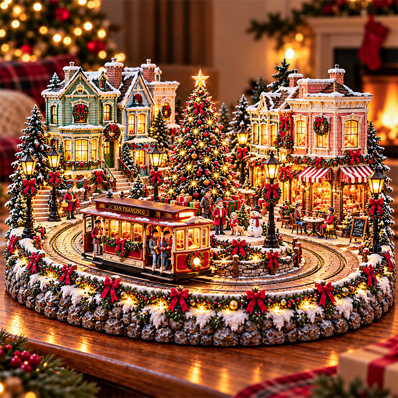 San Francisco Cable Car Christmas City Railway