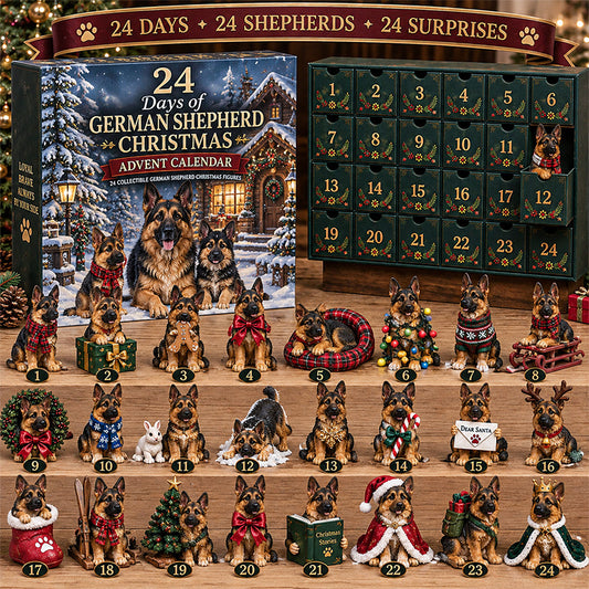 🎄 24 Days of German Shepherd Christmas 🐾