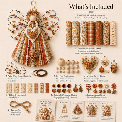 🪽 Angel Fabric Hanging DIY Kit
