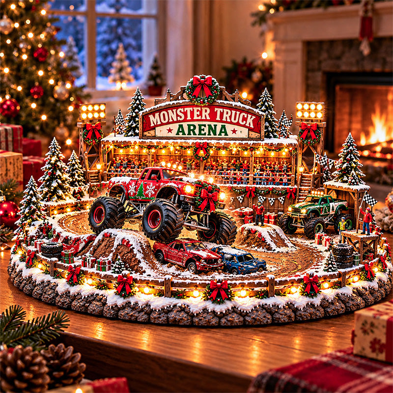 Christmas Monster Truck Arena Village