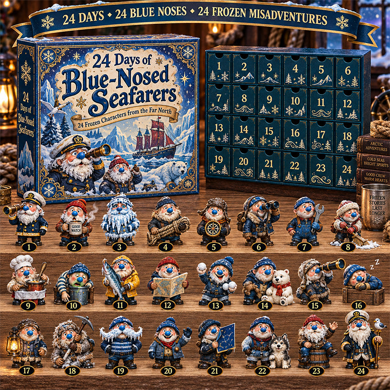 🔵⚓ 24 Days of Blue-Nosed Seafarers – 24 Frozen Characters from the Far North